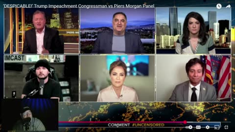 #2 My reaction, Piers Morgan Show, Wanting to Impeach D. Trump.