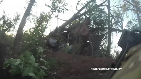 🎥💥 Ukraine Russia War | Intense GoPro Assault on Russian Trench with Heroic Retreat | RCF