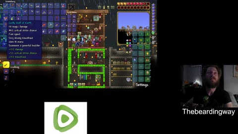 Terraria co-op We are getting close to beating the game!