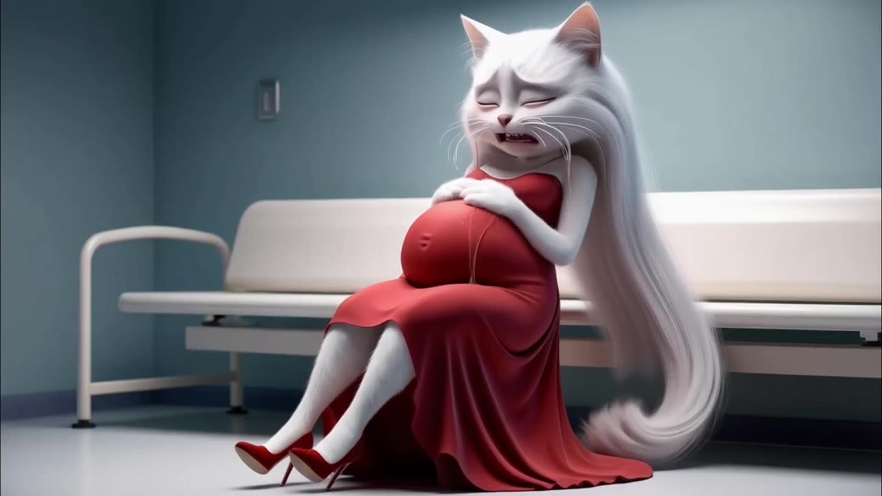 Kitten Save The DAY for Pregnant Cat Mom