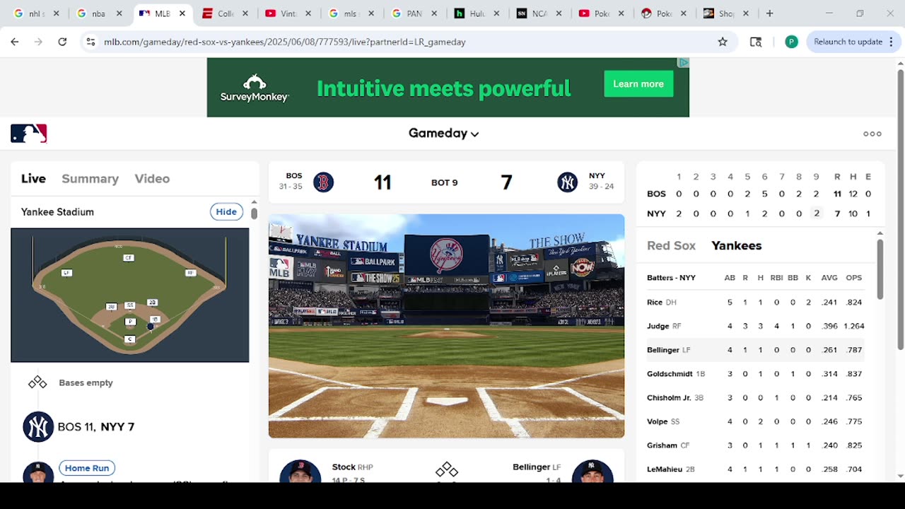 2025 NBA FINALS GAME 2 LIVESTREAM