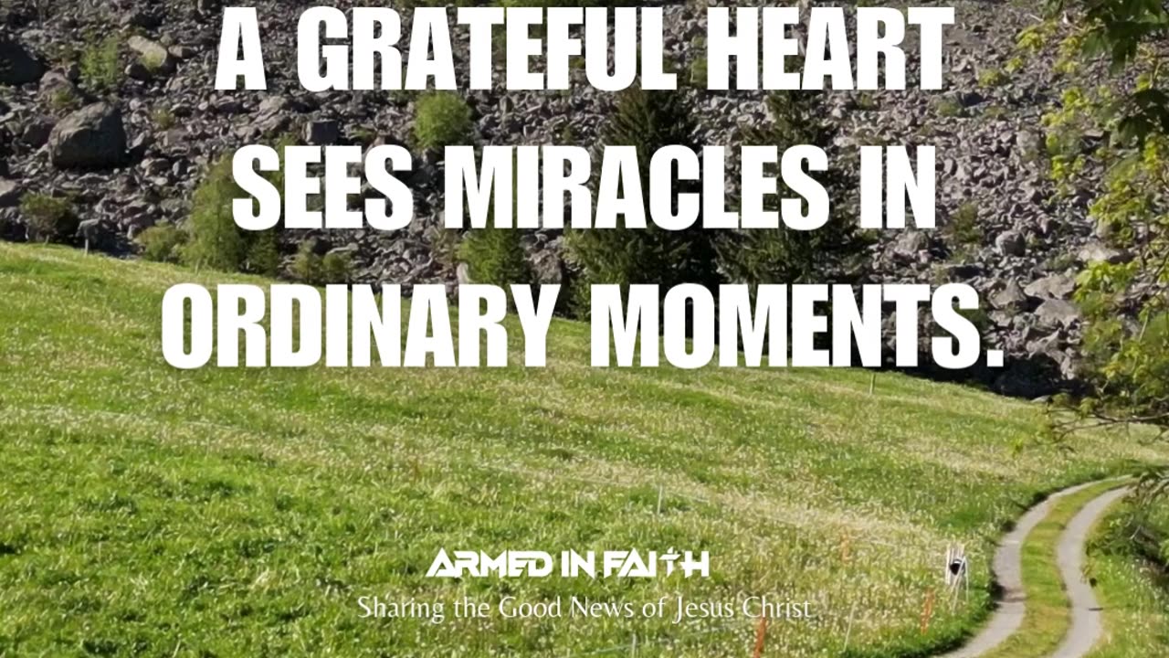 Father, open my eyes to Your goodness in the everyday moments.