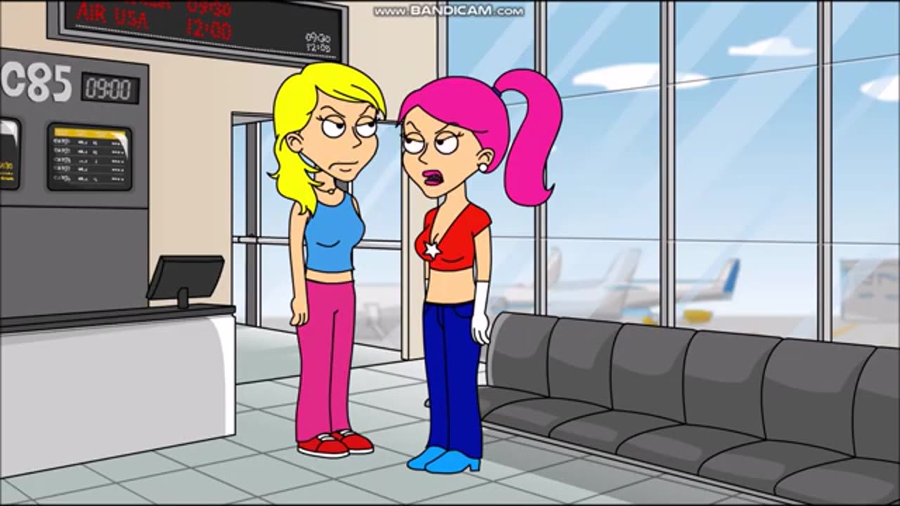 Kacy Tries To Make Satari Miss Her Flight/Grounded