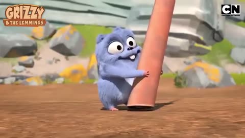 Grizzy___The_Lemmings_🐻__Crazy_Adventures_EP_1🚀__Cartoon_for_Kids_😍