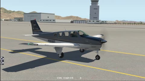 Carenado Beechcraft A36 freehand Phoenix in Xplane 11 on Ubuntu 24 in 2025