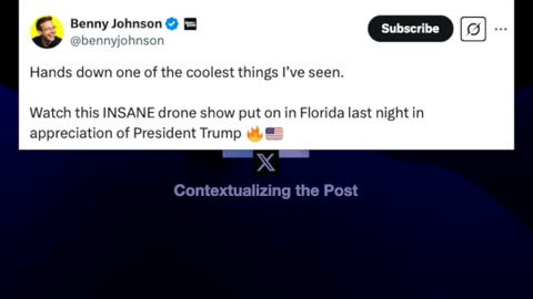 Benny Johnson (X) : AMAZING DRONE SHOW in Florida!