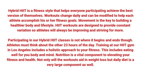 Rise Athletics - Transform Your Fitness with HIIT Classes in Los Angeles, CA