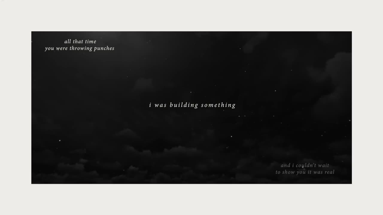 Taylor Swift - thanK you aIMee (Official Lyric Video)