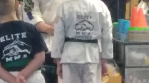 2nd stripe on green belt / Matt Ahn Talk Show