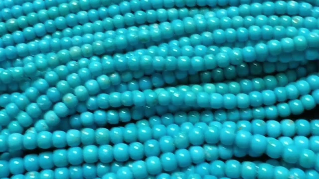 2025-0411-02 Sleeping Beauty Mine Natural sterling treatment Turquoise