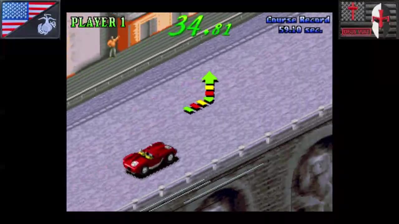 1000 Miglia: Great 1000 Miles Rally (Arcade - 1994) [EU Version of "1000ミリア: 1000マイルの大ラリー"]