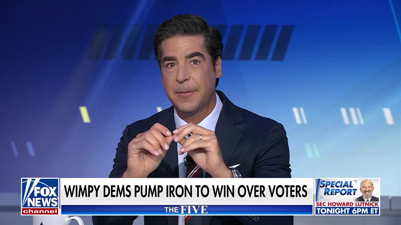 The Five · Dems post Gym videos to attract voters as approval hits 35 yr low