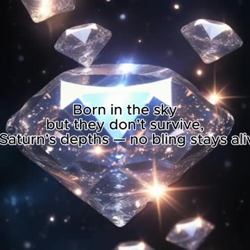 💎 They say it rains diamonds on Saturn... But the real story? Way crazier than you think.