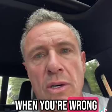 Chris Cuomo Admits He’s Wrong a Lot