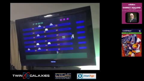 Atari 2600 NTSC - Cakewalk - Game 1 B/X - 18,500