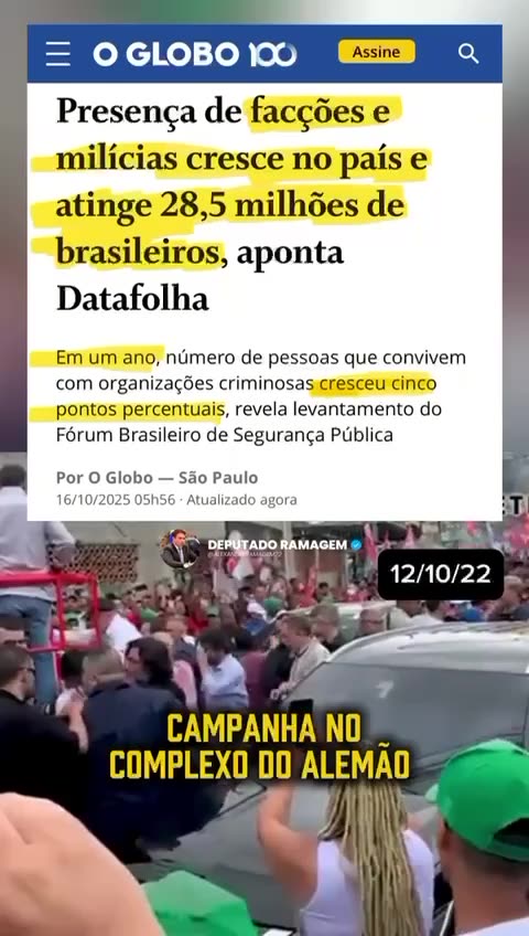 O governo Lula transformou a complacência com o crime organizado em marca de gestão