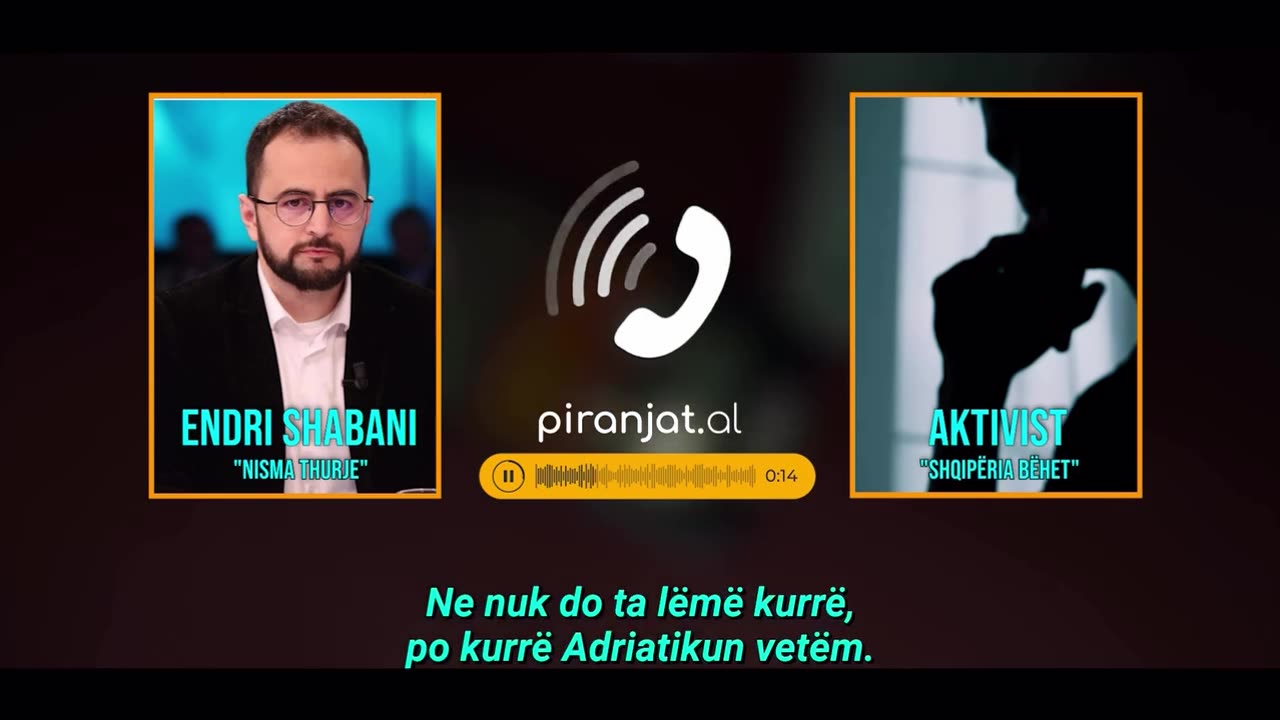 'O Endri, o i pabesë, do tëkushtojë rëndë kjo.. do t'i q…' Lapaj kërcënon Edri Shabanin