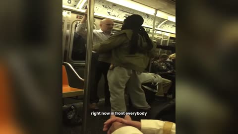 Confronted a Gangster on the Subway