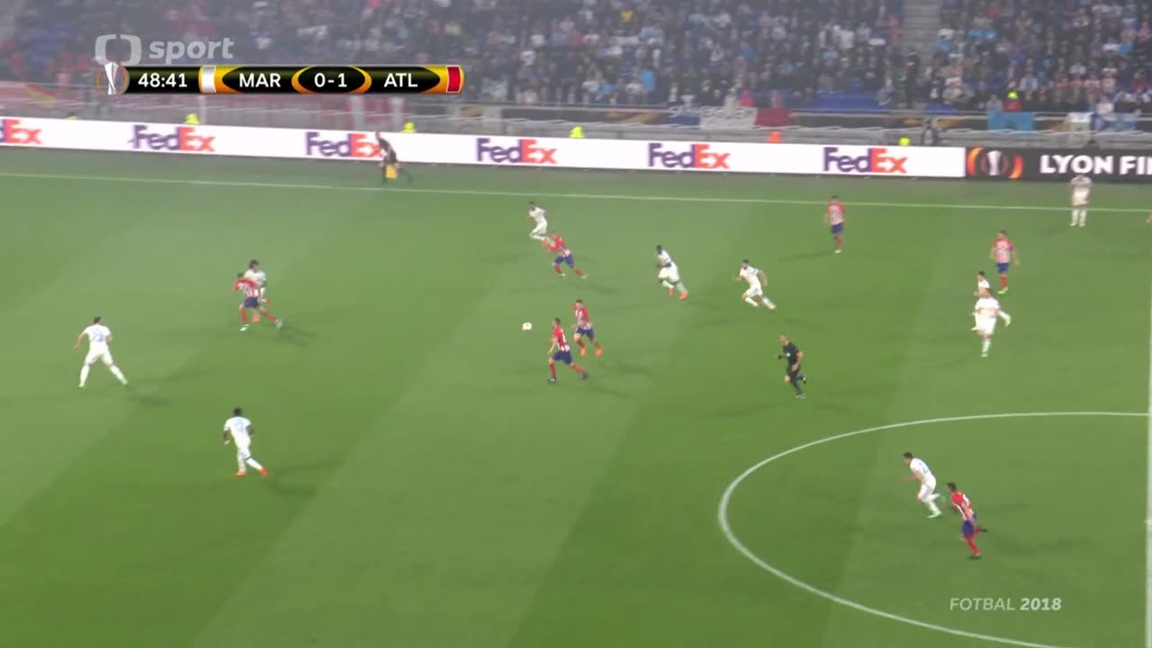 Finále Evropské ligy 2018 - Atlético Madrid vs Olympique Marseille