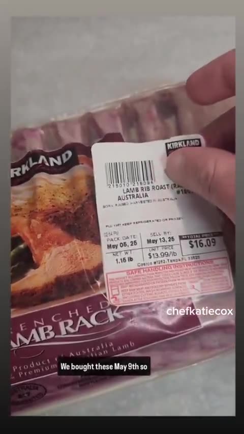 American bought this meat from Costco and it “smells awful” after opening.