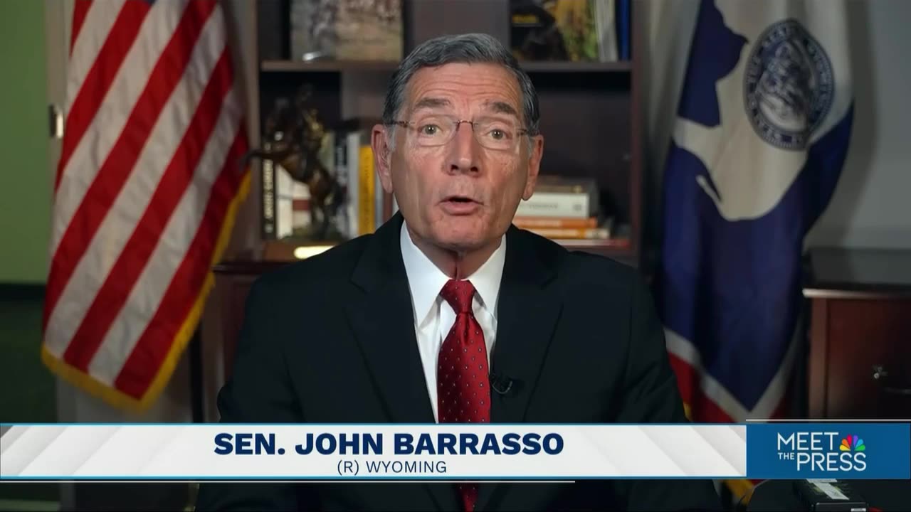 John Barrasso says Trump shows 'strength and leadership' by calling to ration dolls