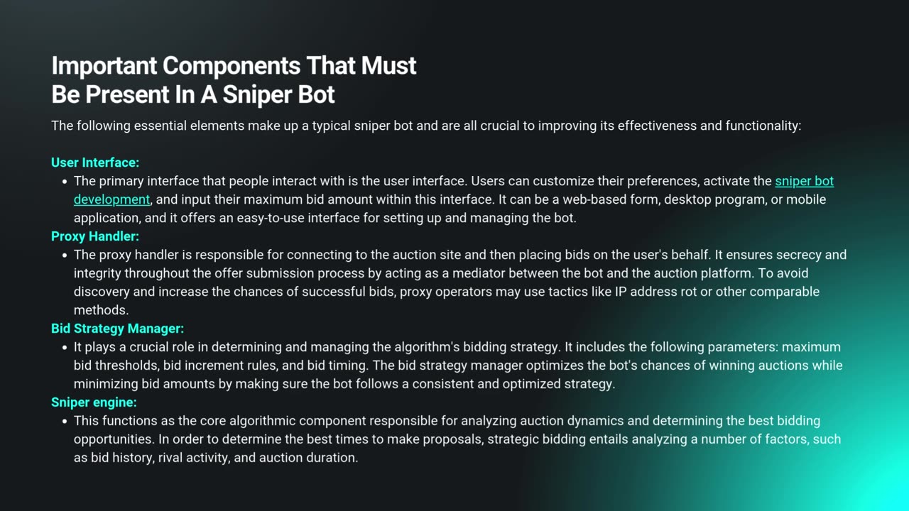 A Complete Guide to Crypto Sniper Bot Understanding