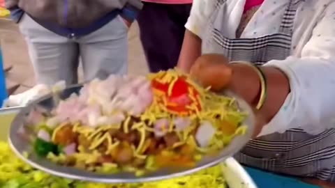 Indian Street Food Curry Fried Rice