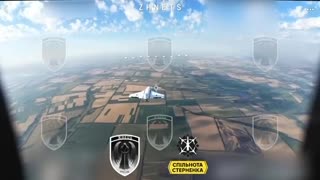 Incredible New Footage from Ukrainian Interceptor Drones