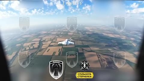 Incredible New Footage from Ukrainian Interceptor Drones