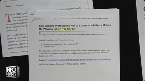 The Alex Jones Show THURSDAY LIVE SHOW STREAM 7/17/25