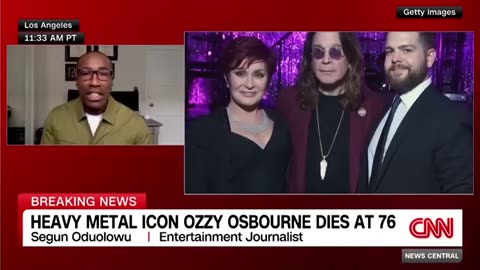 Ozzy Osbourne, Black Sabbath singer and godfather of heavy metal, dead at 76
