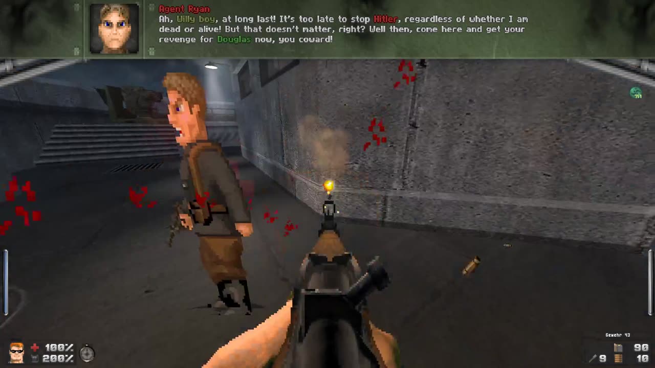 Wolfenstein Blade of Agony - Taking Down Ryan