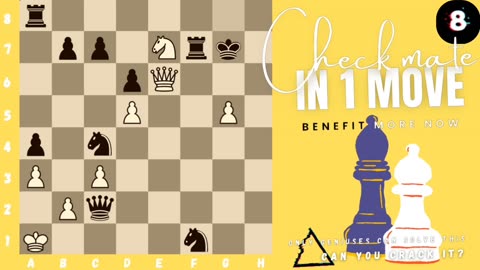 Can you checkmate in 1 move? (P.15) (White to play)♟️