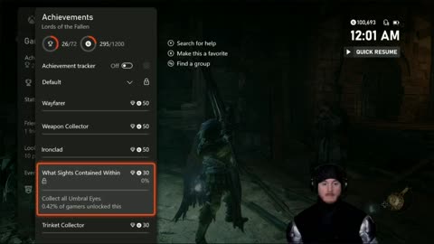 (XBOX) - Lords of the Fallen 100 followers!!! Lets goooo!!