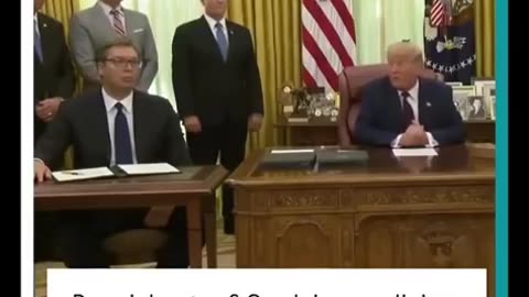 president of Serbia realizing he didnt read this policy before signing it !!