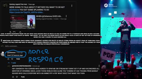 LEVEL 10 NONCE RESPONSE FROM ⁨ ⁨@Zxhenova⁩ WHO HAS IGNORED ALL MENTIONS OF SPARRING SINCE 23 DAYS