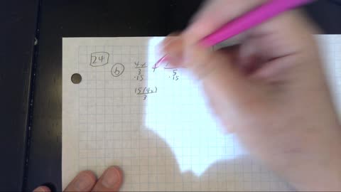 Saxon Algebra 2 Lesson 24 (b)