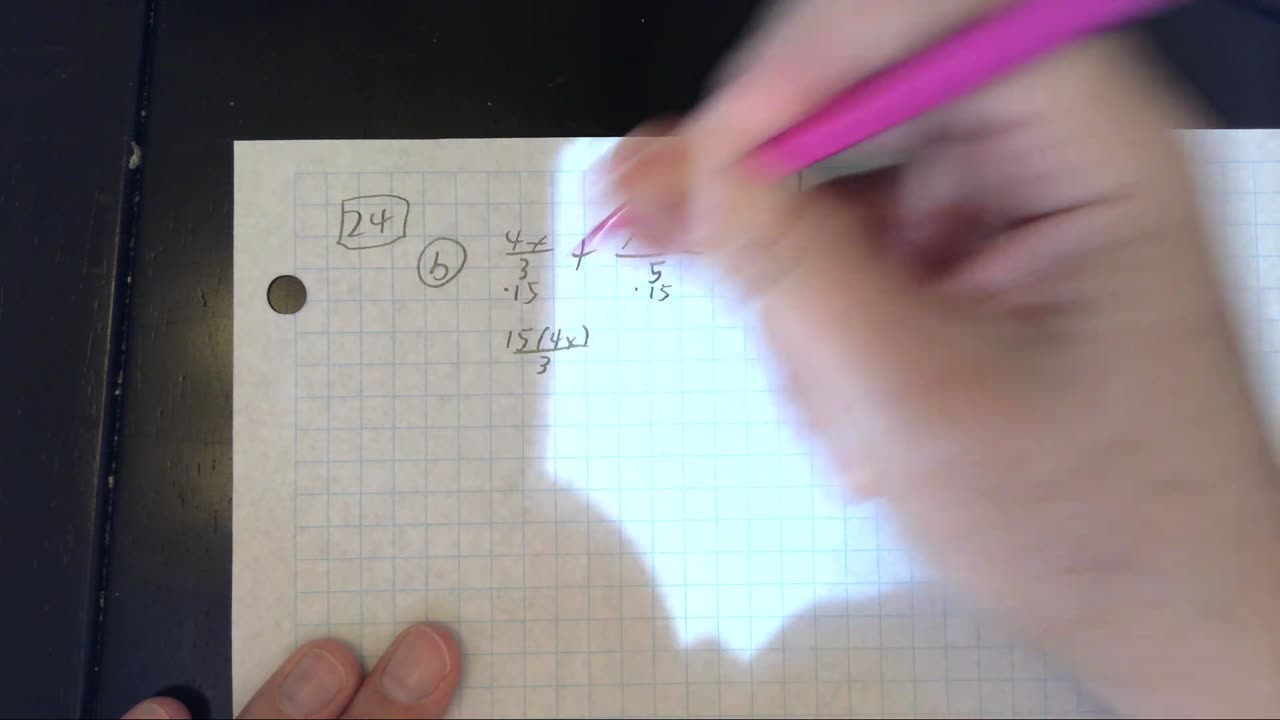 Saxon Algebra 2 Lesson 24 (b)