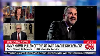 Chuck Schumer THROWS FIT on Live TV After DNC Ally Jimmy Kimmel’s Show Gets Pulled
