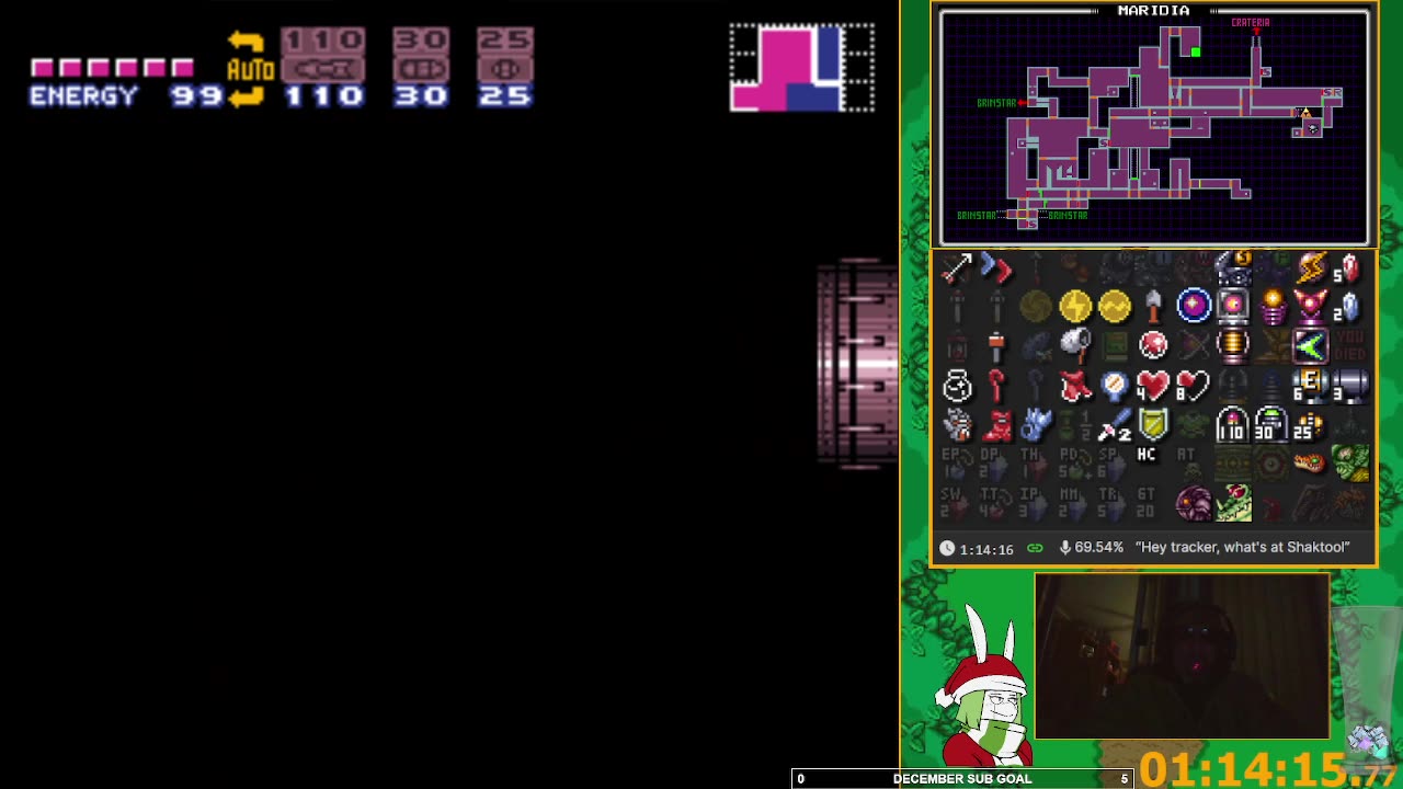 [Outdoors] Cas' SMZ3 Randomizer. No cheat glitches.. Sub 3.5hrs?? 45°F #GenX