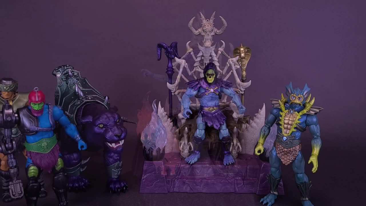 Mattel Masters Of The Universe Masterverse Skeletor With Havoc Throne