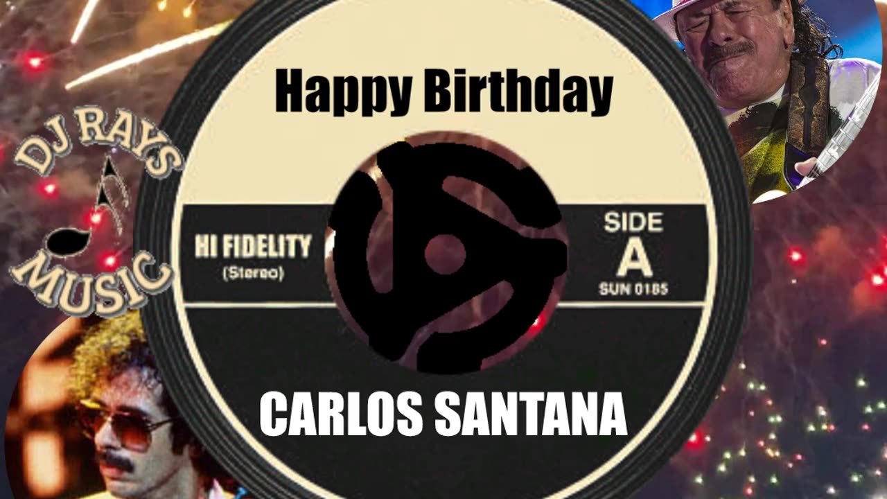 HAPPY BIRTHDAY CARLOS SANTANA ...