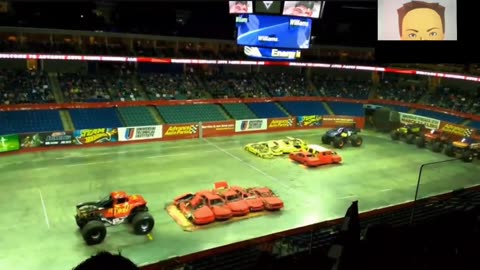 Monster Jam El Diablo Compilation (REACTION) (Part 2)