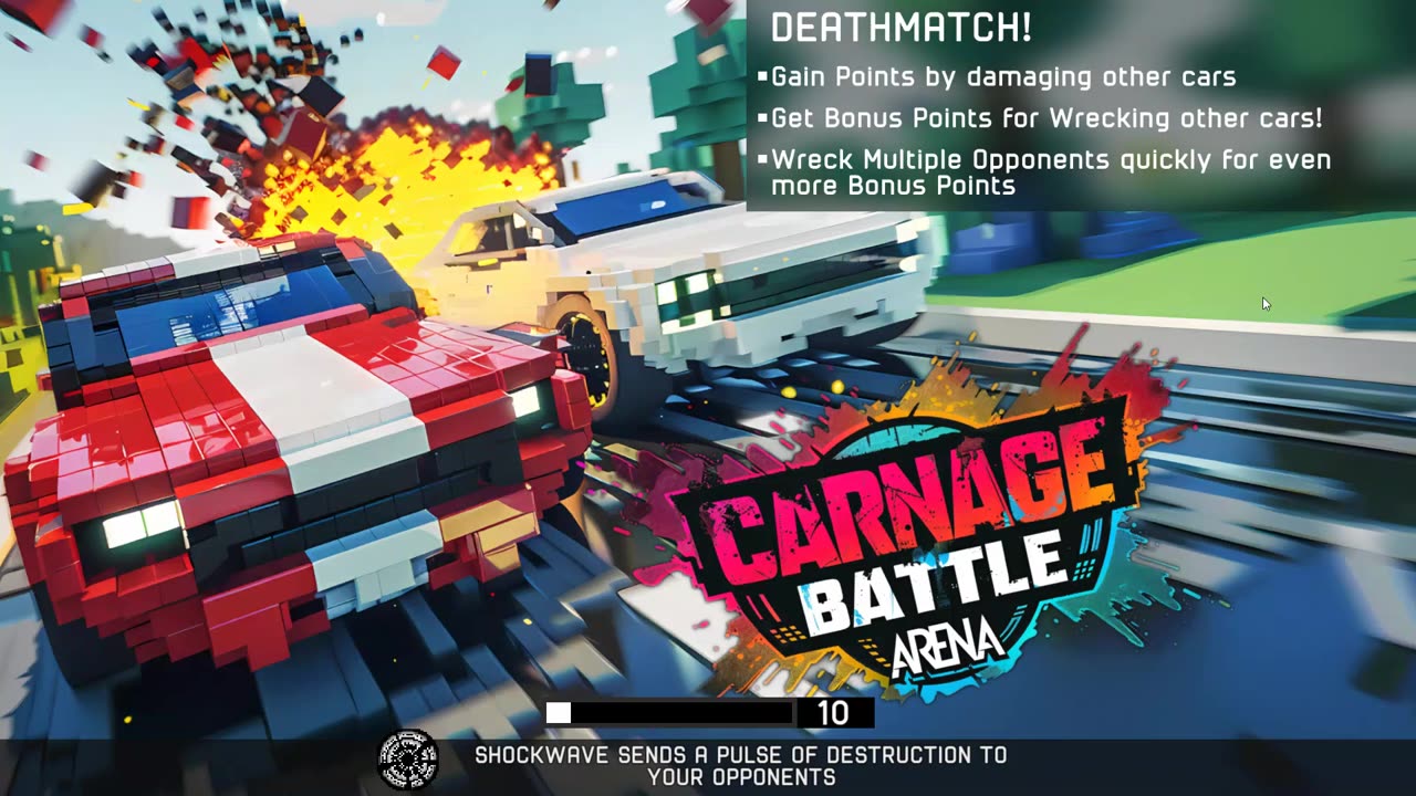 Top Gear Epic Battle Arena Gameplay