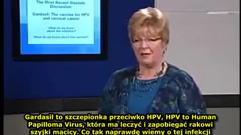 Dr Sherri Tenpenny – „Powiedz Nie szczepionkom” – (fragment o szczepionce Gardasil) (2013)