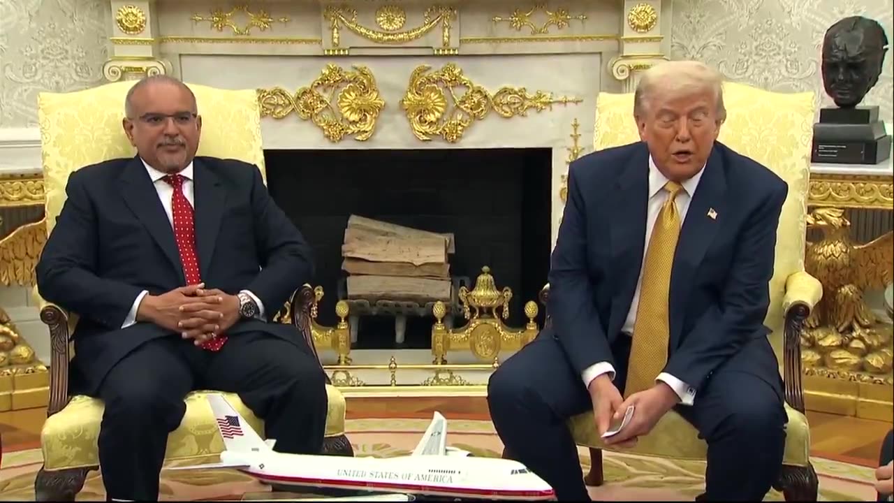 POTUS: Its a great honor to have the Prime Minister and the Crown Prince of Bahrain