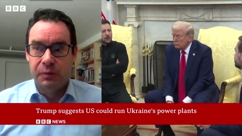 Donald Trump suggests US could run Ukraine's nuclear power plants