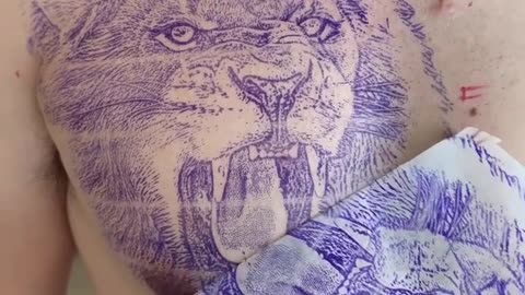 Lion King in progress - Jose Contreras TX