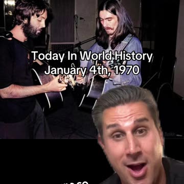 THE HISTORIC MOMENT OF JANUARY 4th, 1970