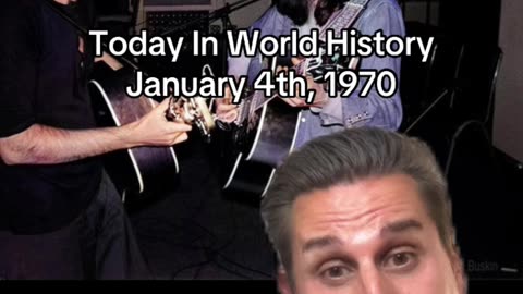 THE HISTORIC MOMENT OF JANUARY 4th, 1970